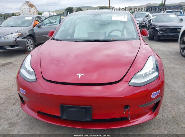 5YJ3E1EB4JF096345 2018 TESLA MODEL 3 Red 