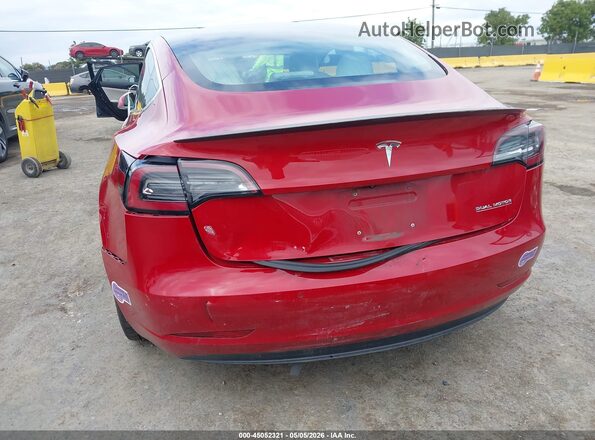 5YJ3E1EB4JF096345 2018 TESLA MODEL 3 Red 