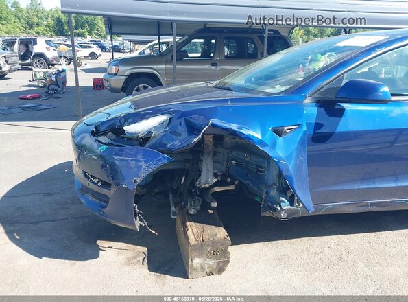 5YJ3E1EB4MF087794 2021 TESLA MODEL 3 Синий Вид спереди