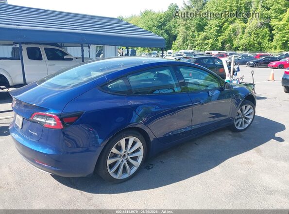 5YJ3E1EB4MF087794 2021 TESLA MODEL 3 Синий Вид щитка приборов