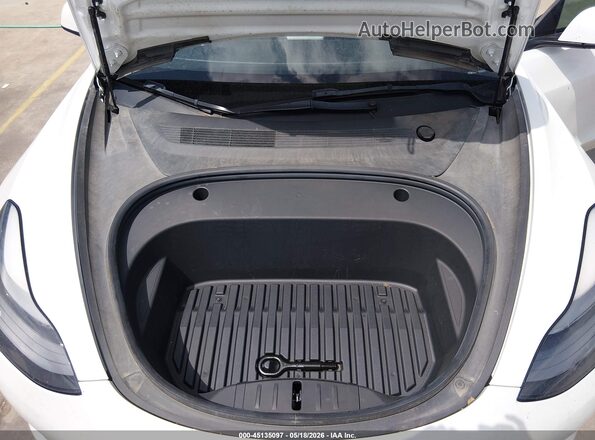 5YJ3E1EB4NF121671 2022 TESLA MODEL 3 White უკანა ხედი