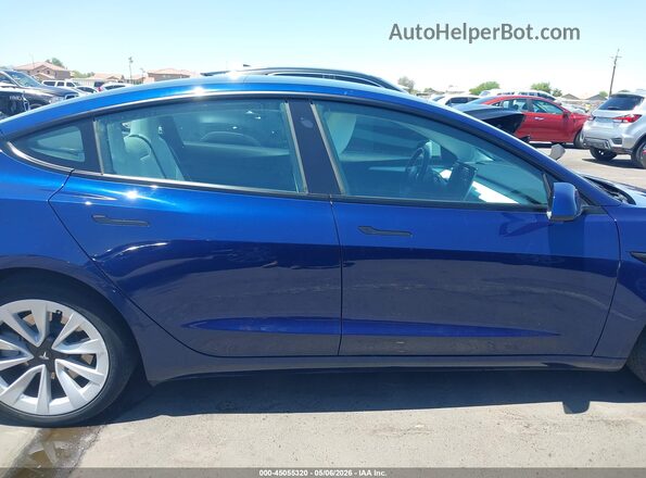 5YJ3E1EB4PF635880 2023 TESLA MODEL 3 Blue 