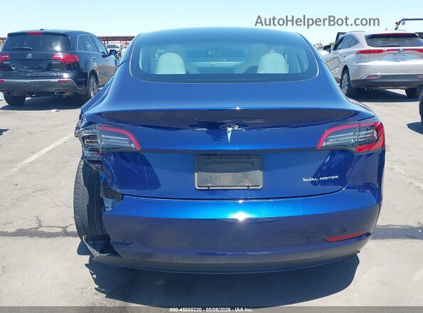 5YJ3E1EB4PF635880 2023 TESLA MODEL 3 Blue 