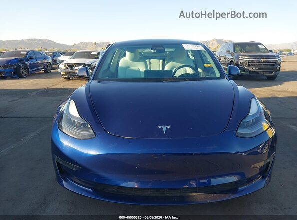 5YJ3E1EB4PF635880 2023 TESLA MODEL 3 Blue 