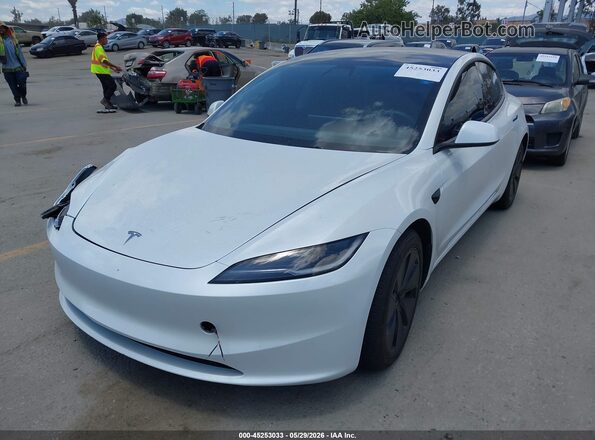 5YJ3E1EB4RF739806 2024 TESLA MODEL 3 White Front left