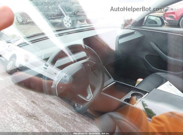5YJ3E1EB4RF788911 2024 TESLA MODEL 3 Серый Вид задних сидений