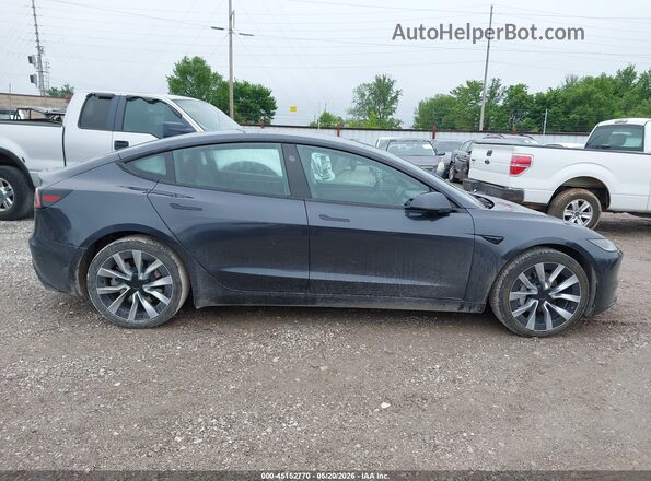 5YJ3E1EB4RF788911 2024 TESLA MODEL 3 Серый Вид щитка приборов