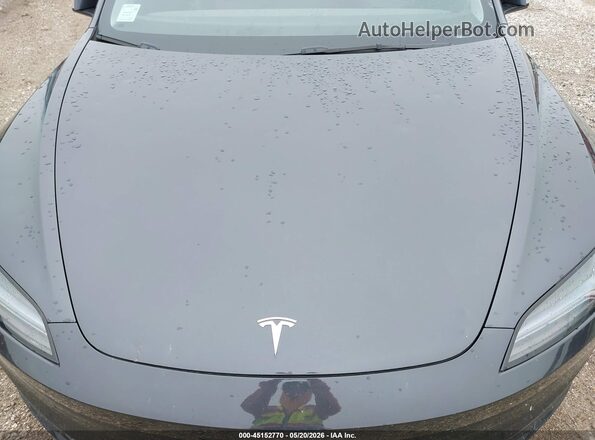 5YJ3E1EB4RF788911 2024 TESLA MODEL 3 Серый Вид сзади