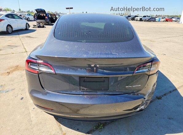 5YJ3E1EB5KF469281 2019 TESLA MODEL Charcoal 