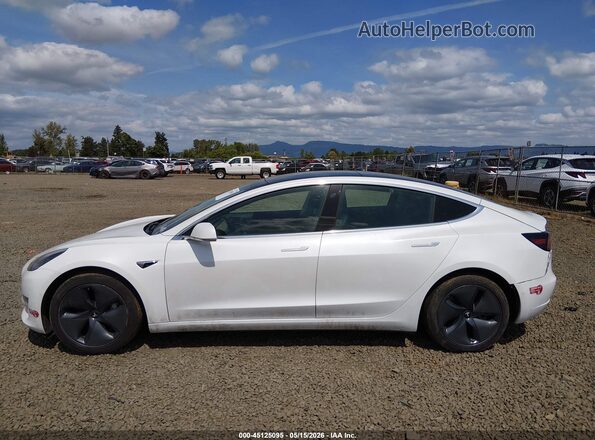 5YJ3E1EB5KF510976 2019 TESLA MODEL 3 White უკანა სალონის ხედი
