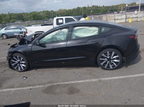 5YJ3E1EB5SF065056 2025 TESLA MODEL 3 Черный Вид задней части салона