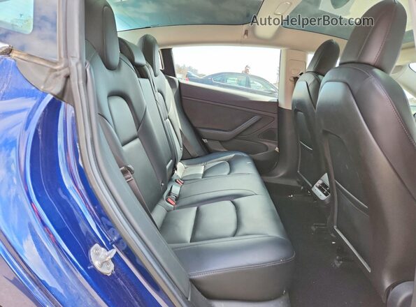 5YJ3E1EB6JF064447 2018 TESLA MODEL Blue 