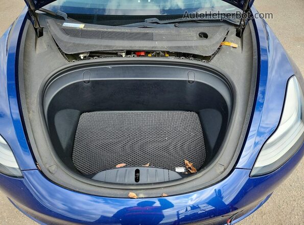 5YJ3E1EB6JF064447 2018 TESLA MODEL Blue 