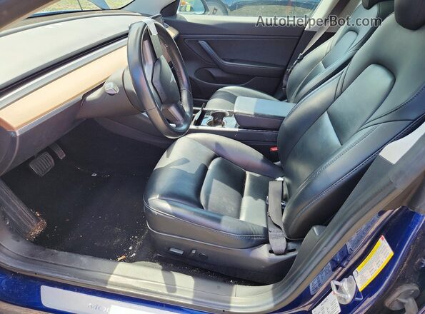 5YJ3E1EB6JF064447 2018 TESLA MODEL Blue 