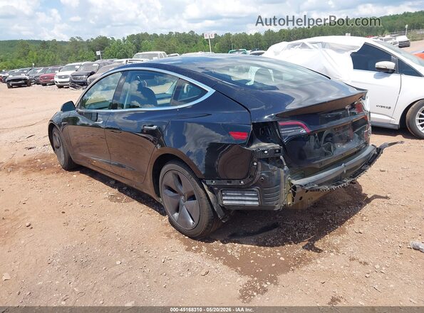 5YJ3E1EB6JF070569 2018 TESLA MODEL 3 Черный Задняя левая четверть