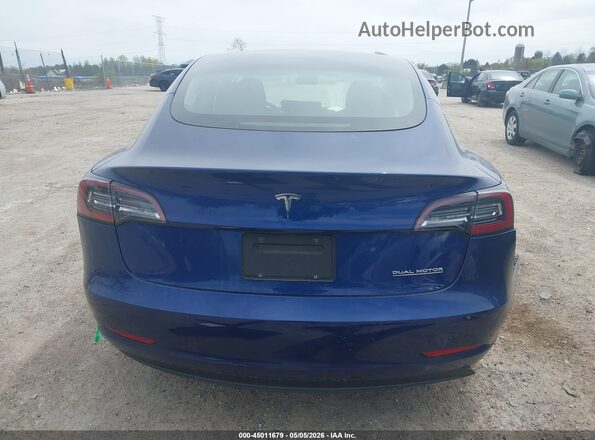 5YJ3E1EB6KF413396 2019 TESLA MODEL 3 Blue 
