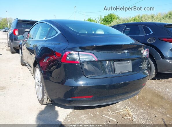 5YJ3E1EB6LF787928 2020 TESLA MODEL 3 Black Հետևի ձախ