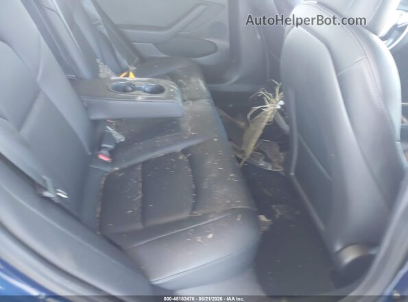5YJ3E1EB6NF181158 2022 TESLA MODEL 3 Blue Вид наклейки з VIN-кодом