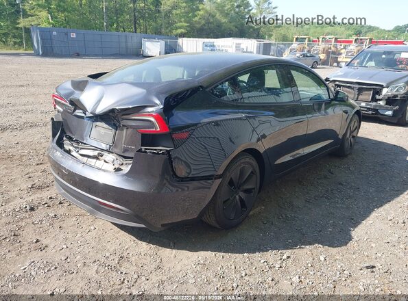 5YJ3E1EB6RF729293 2024 TESLA MODEL 3 Gray Հետևի աջ