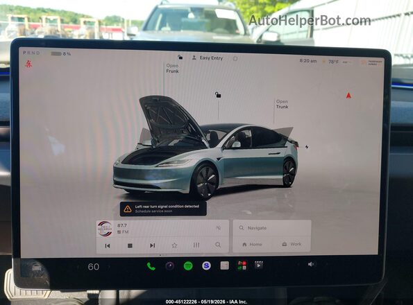 5YJ3E1EB6RF729293 2024 TESLA MODEL 3 Gray 