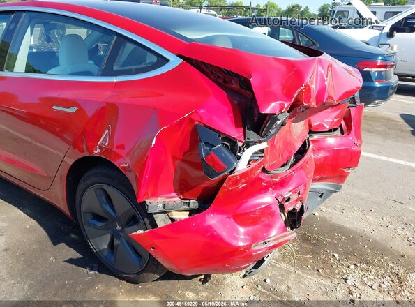 5YJ3E1EB7JF096291 2018 TESLA MODEL 3 Red Դիմացի տեսք