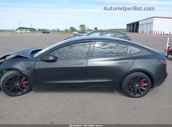 5YJ3E1EB7JF183964 2018 TESLA MODEL 3 Black სალონის 360-გრადუსიანი ხედი