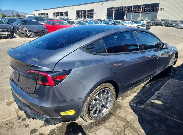 5YJ3E1EB7KF205463 2019 TESLA MODEL Gray 