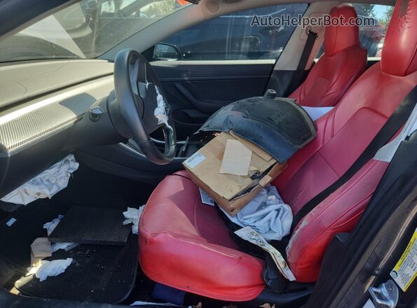 5YJ3E1EB7KF205463 2019 TESLA MODEL Gray 