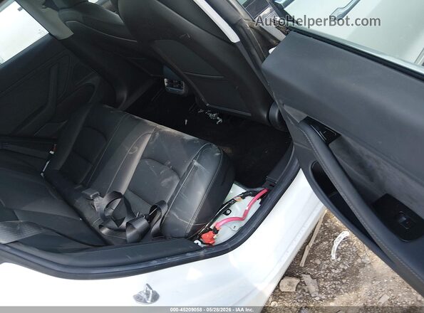 5YJ3E1EB7KF451350 2019 TESLA MODEL 3 White Widok naklejki z numerem VIN