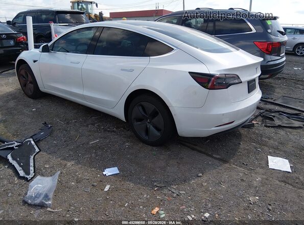 5YJ3E1EB7KF451350 2019 TESLA MODEL 3 White Tył lewy
