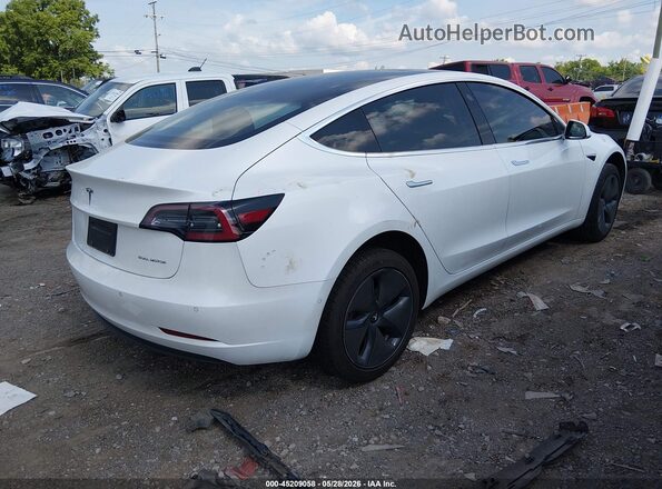 5YJ3E1EB7KF451350 2019 TESLA MODEL 3 White Tył prawy