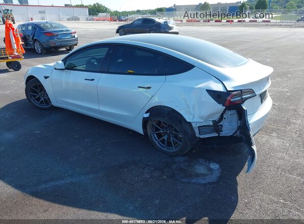 5YJ3E1EB7LF665269 2020 TESLA MODEL 3 White Trasero izquierdo