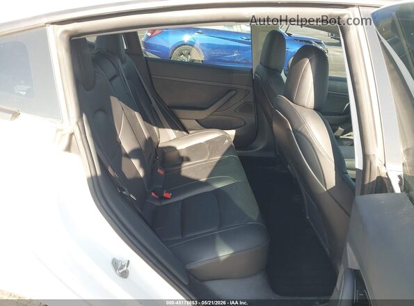 5YJ3E1EB7LF665269 2020 TESLA MODEL 3 White Vista de la etiqueta del VIN