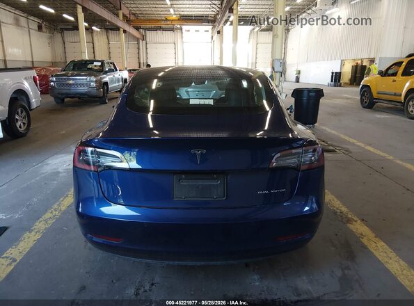 5YJ3E1EB7MF055941 2021 TESLA MODEL 3 Blue 