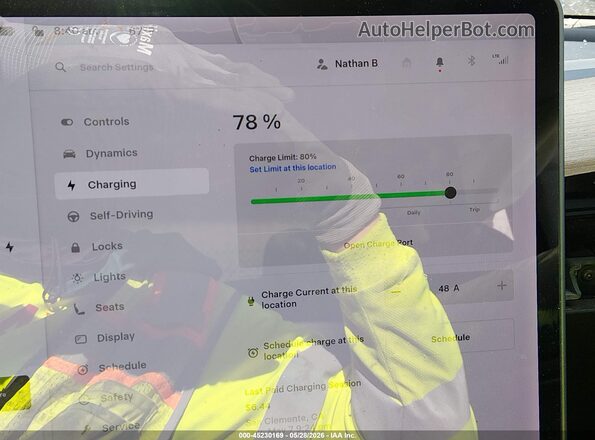 5YJ3E1EB7MF852724 2021 TESLA MODEL 3 Gray 