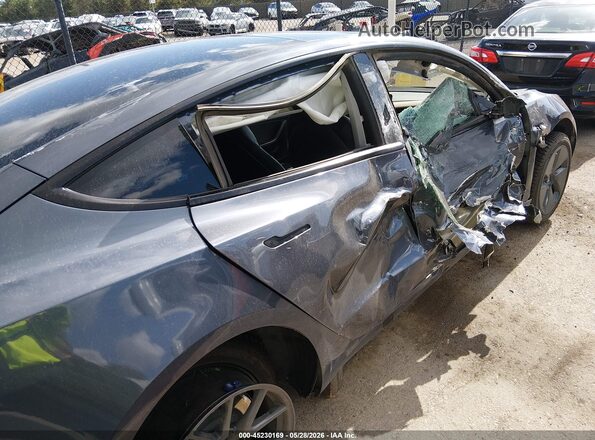 5YJ3E1EB7MF852724 2021 TESLA MODEL 3 Gray 