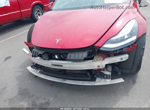 5YJ3E1EB7MF862802 2021 TESLA MODEL 3 Red Դիմացի տեսք