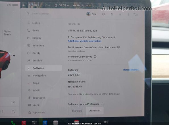 5YJ3E1EB7MF862802 2021 TESLA MODEL 3 Red 