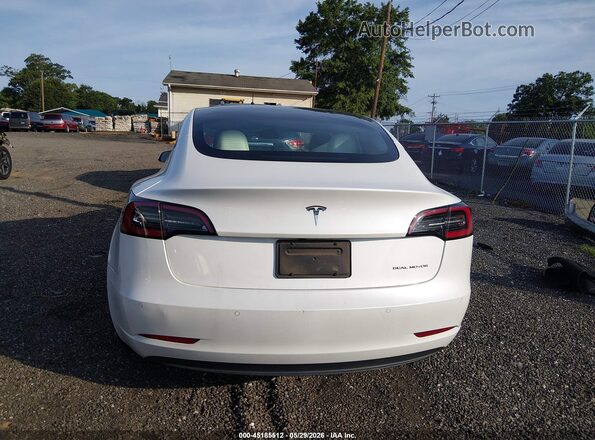 5YJ3E1EB7NF154762 2022 TESLA MODEL 3 White 