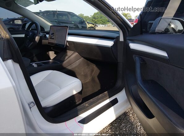 5YJ3E1EB7NF154762 2022 TESLA MODEL 3 White Սալոնի դիմացի տեսք