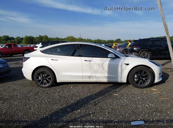 5YJ3E1EB7NF154762 2022 TESLA MODEL 3 White Սալոնի 360 աստիճան տեսք