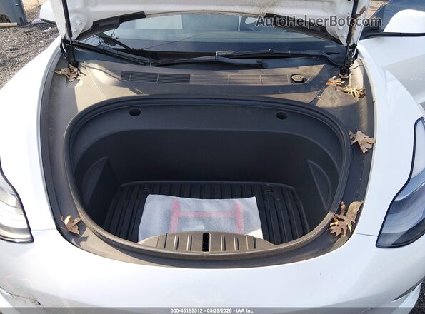 5YJ3E1EB7NF154762 2022 TESLA MODEL 3 White Հետևի տեսք