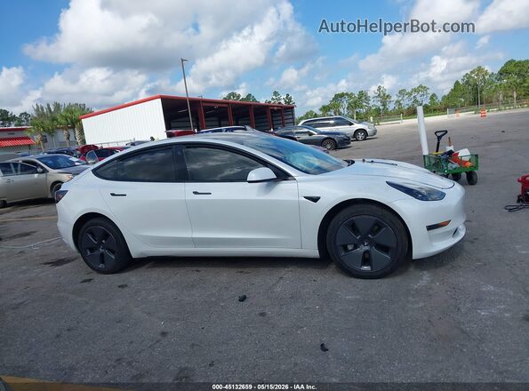 5YJ3E1EB7NF289546 2022 TESLA MODEL 3 White 
