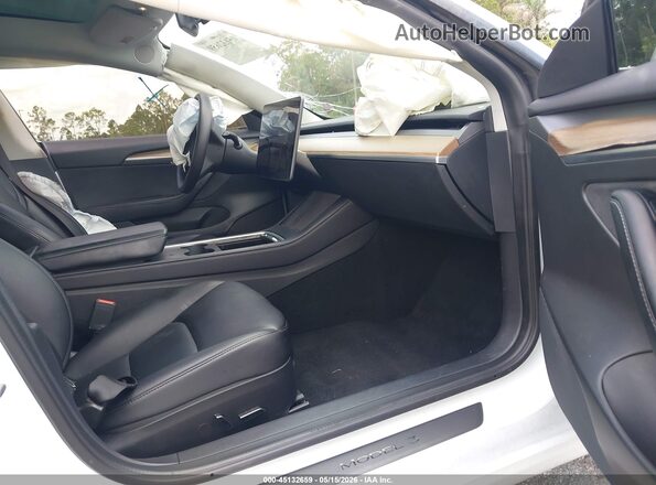 5YJ3E1EB7NF289546 2022 TESLA MODEL 3 White 