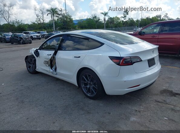 5YJ3E1EB7NF289546 2022 TESLA MODEL 3 White 