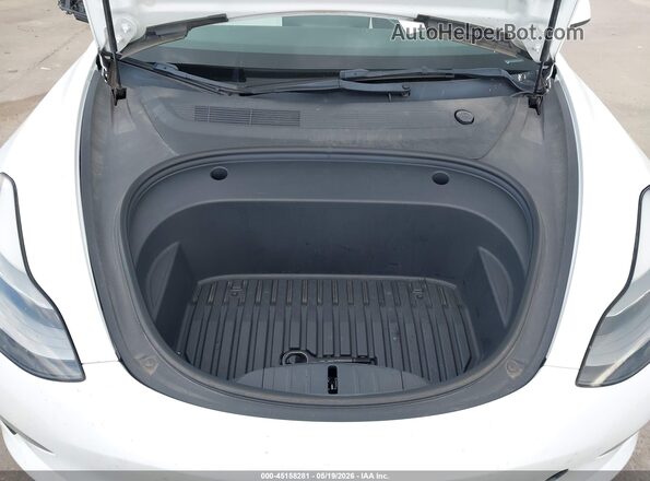 5YJ3E1EB7NF339345 2022 TESLA MODEL 3 White Vista trasera