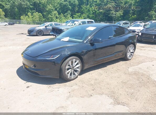 5YJ3E1EB7RF814840 2024 TESLA MODEL 3 Black Front left