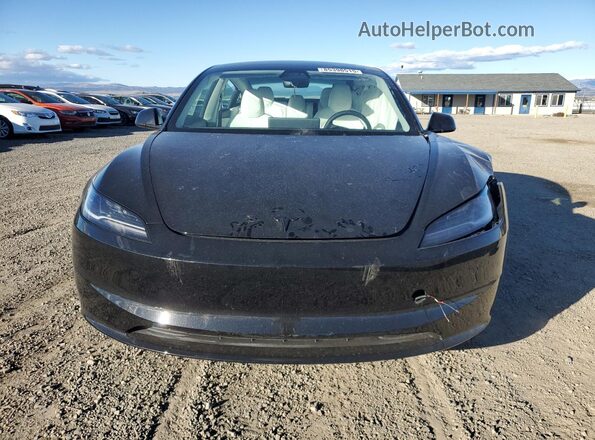 5YJ3E1EB7SF078939 2025 TESLA MODEL Black Vista frontal