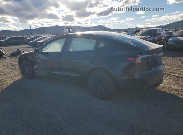 5YJ3E1EB7SF078939 2025 TESLA MODEL Black Trasero izquierdo