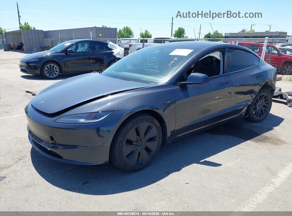 5YJ3E1EB7SF874283 2025 TESLA MODEL 3 Black Przód lewy